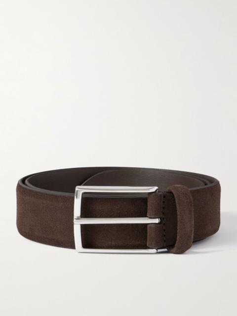 Anderson's Suede Belt Brown