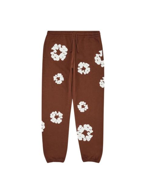 DENIM TEARS Denim Tears Cotton Wreath Sweatpants 'Brown White' 401-905-30