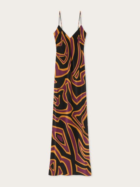PUCCI LABIRINTO PRINT CRÊPE DE CHINE DRESS