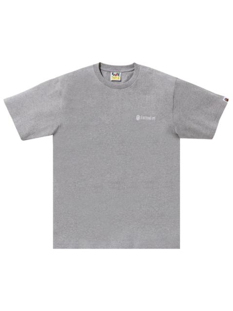 BAPE Small Logo Tee 'Grey'