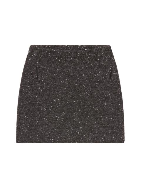 A.L.C. Stella Boucle Tweed Mini Skirt