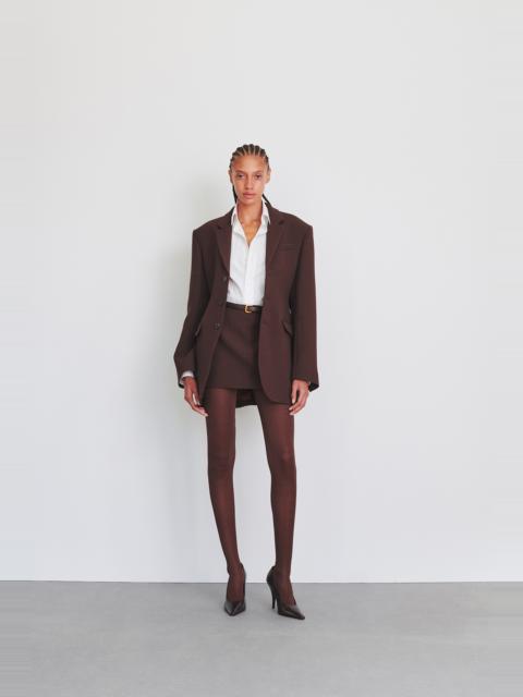 WARDROBE.NYC CONTOUR MINI SKIRT
