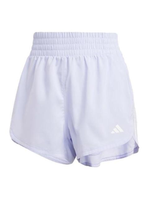 adidas (WMNS) adidas Pacer Training 3 Stripes Shorts 'Purple' JD2298