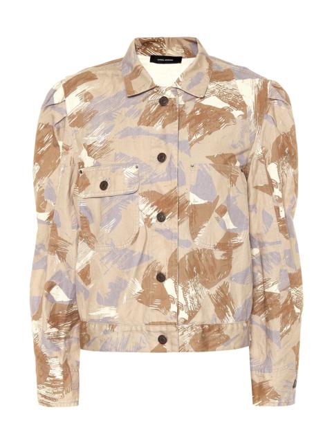 Isabel Marant Exclusive to Mytheresa – Itora cotton and linen jacket