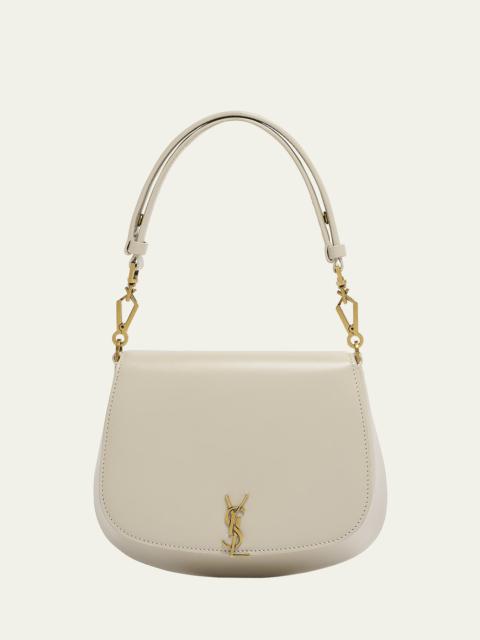 Mini YSL Top-Handle Bag in Calfskin Leather