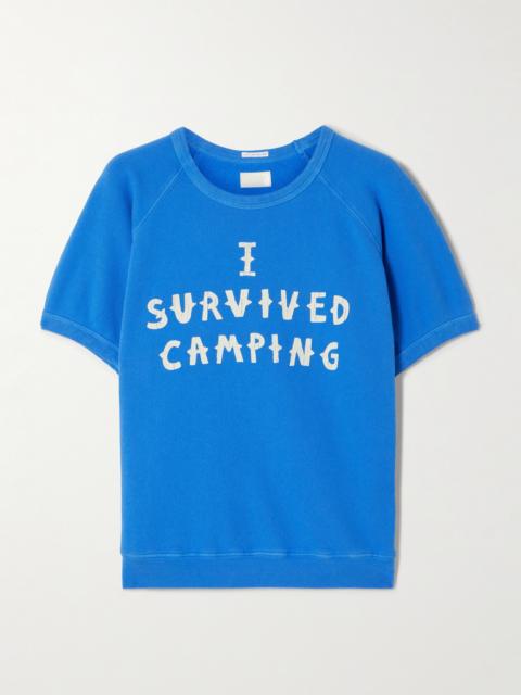 MOTHER Concert Printed Cotton-jersey T-shirt