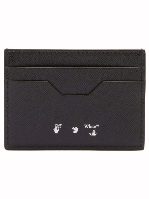 Off-White OFF-WHITE Card Case Binder Diag Saff Black/White
