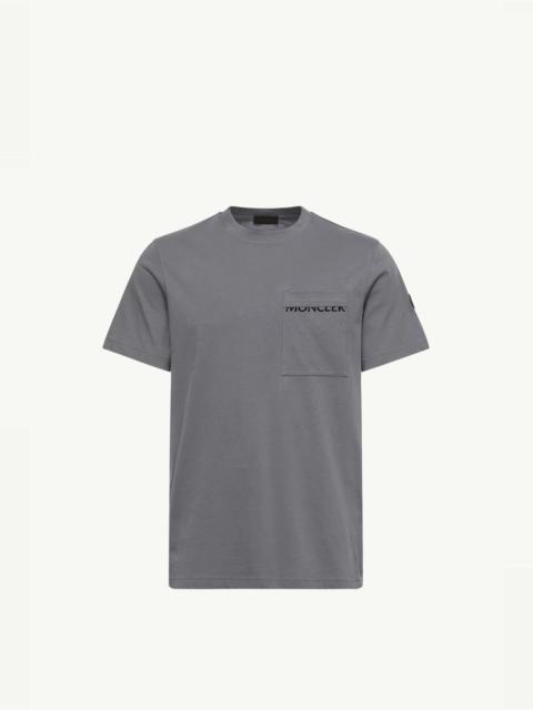 Moncler Logo Cotton Jersey T-Shirt