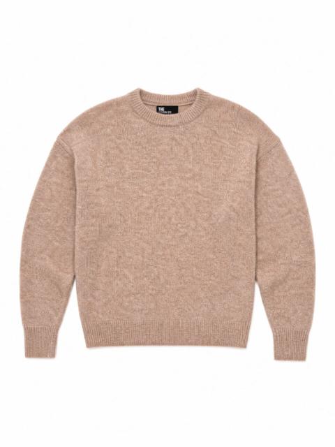 The Kooples BEIGE MOHAIR-BLEND SWEATER