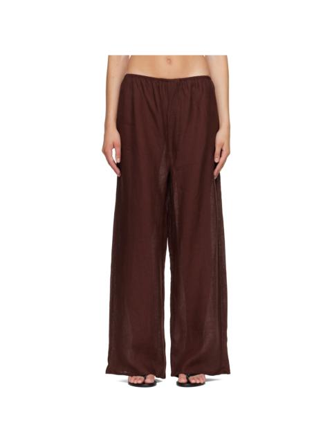BASERANGE Brown Stoa Lounge Pants