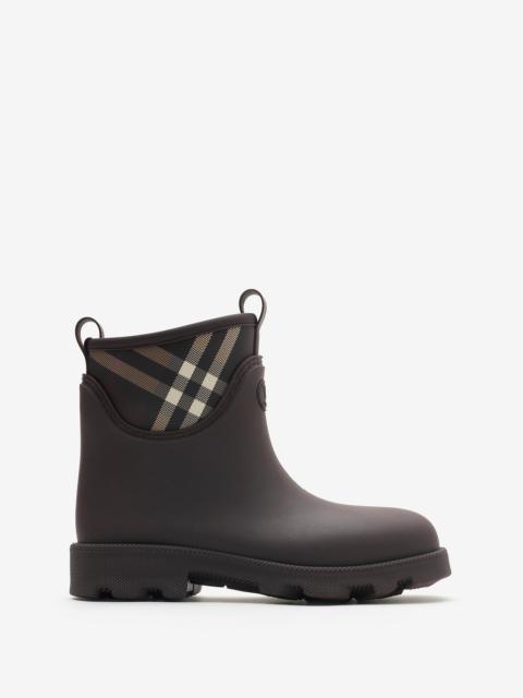 Burberry Rubber Marsh Stamp Low Boots​