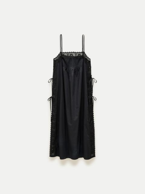J.CREW Side-tie tunic dress