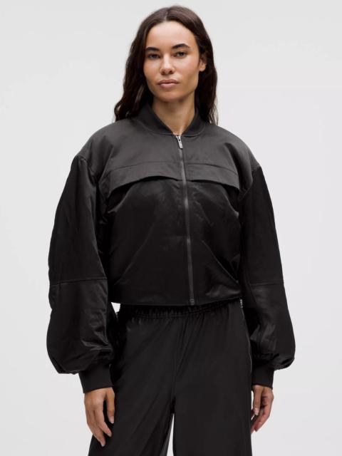 lululemon Insulated Ruched Bomber Jacket