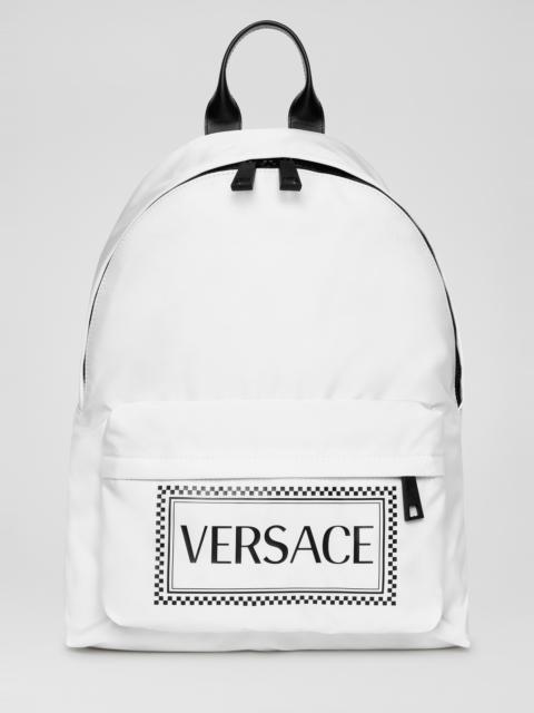 VERSACE 90s Vintage Logo Backpack