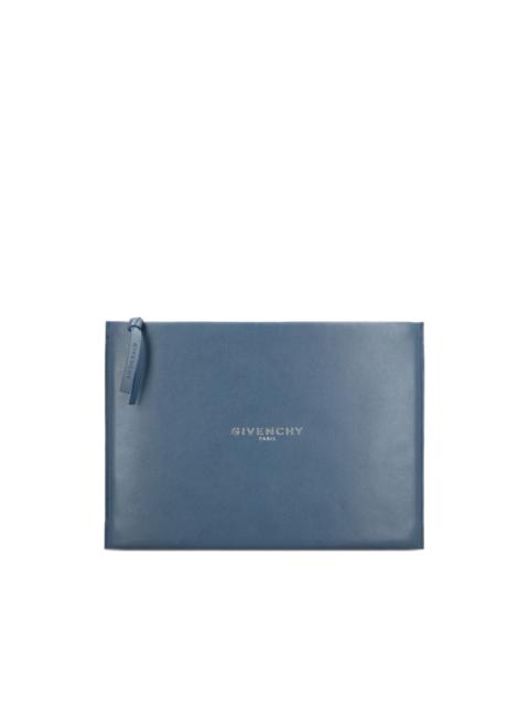 Givenchy large Antigona Stamped logo clutch bag