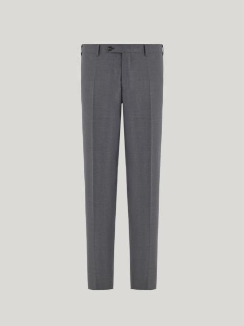 Canali LIGHT GRAY 150'S WOOL REGULAR-FIT PANTS