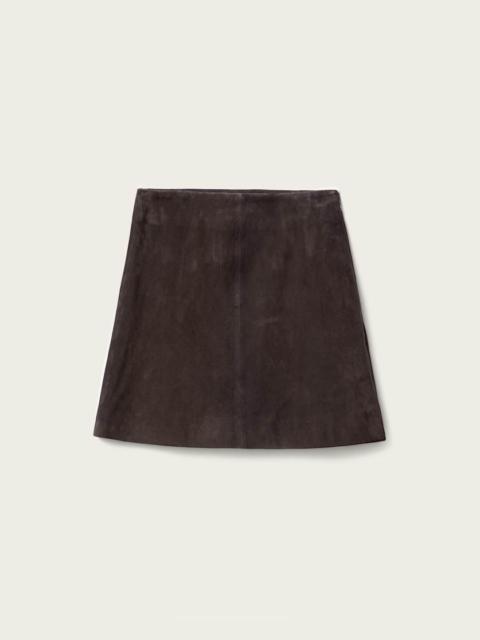 ALLSAINTS RENAI SUEDE MINI SKIRT