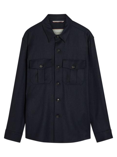 Canali Canali Wool Overshirt
