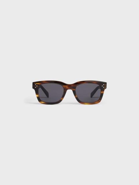Black Frame 41 Sunglasses in Acetate