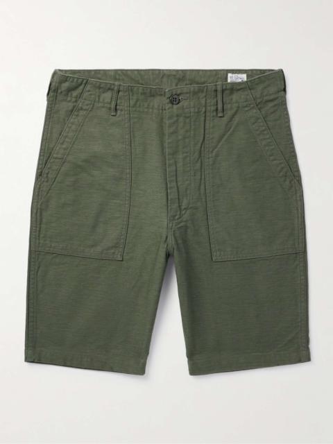 orSlow Slim-Fit Straight-Leg Cotton Cargo Shorts