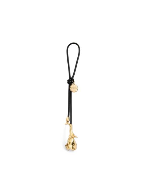 Erdem Flora leather bag charm