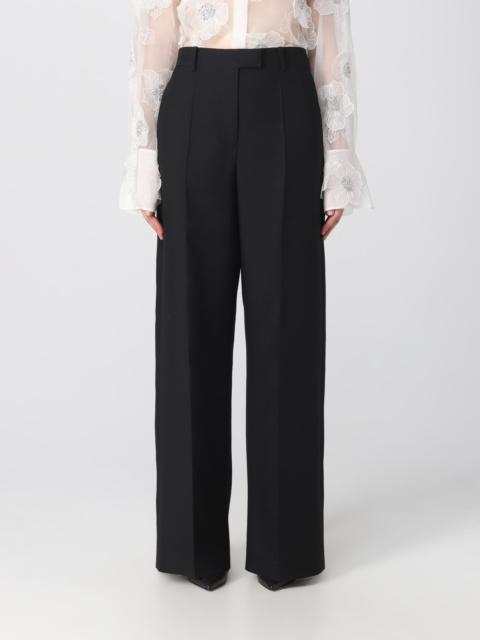 Valentino Valentino pants in wool and silk blend