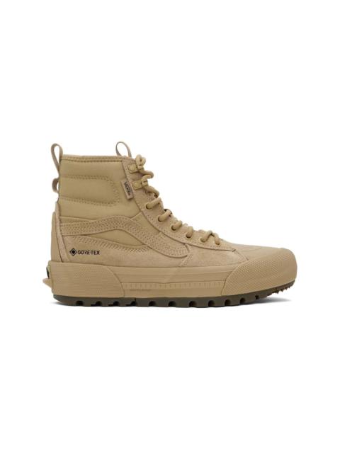 Vans Beige MTE Skate High GORE-TEX Sneakers