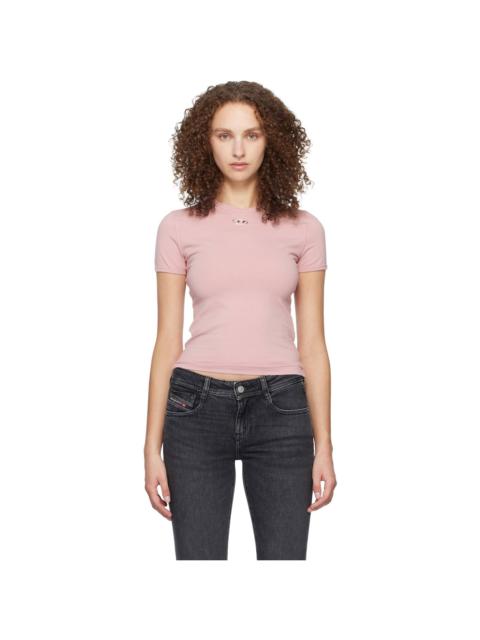 Diesel Pink T-Uncutieslong-Od T-shirt