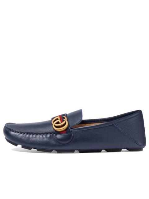 GUCCI Gucci Horsebit Loafers Moccasins 'Navy' 450891-DTM10-4062