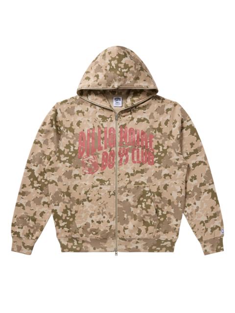 BILLIONAIRE BOYS CLUB CAMO ZIP HOODIE