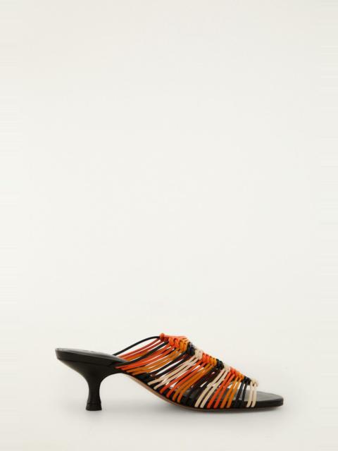 FARM RIO Macrame Kitten Heel