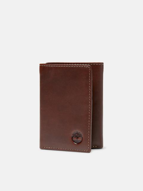Timberland Men's Waxy Pull Up Trifold