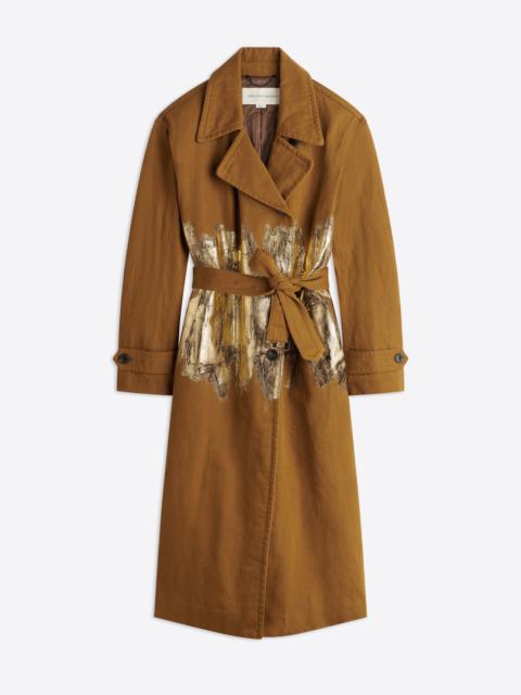 Dries Van Noten HANDPAINTED COAT