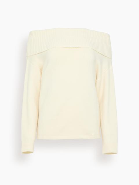 Loulou de Saison Sibyl Sweater in Ivory