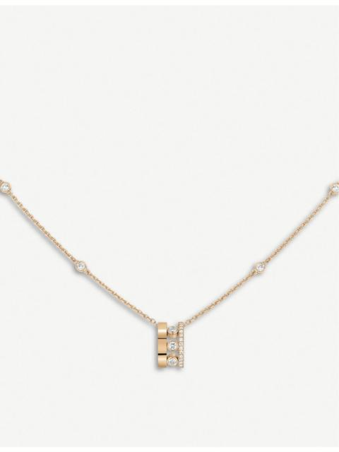 MESSIKA Move Romane 18ct rose-gold and diamond necklace