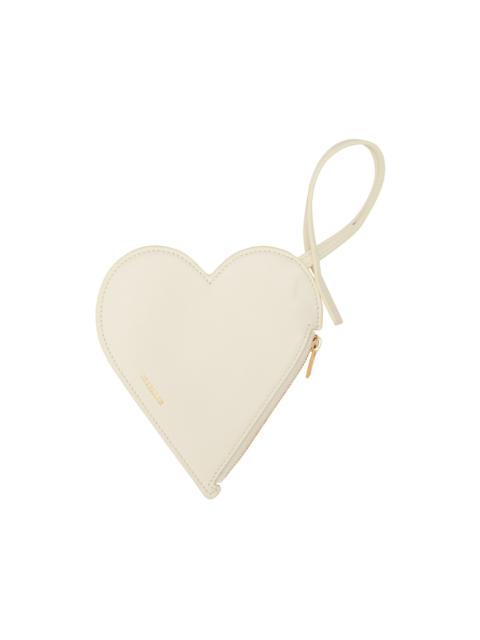 Off-White Heart Coin Pouch