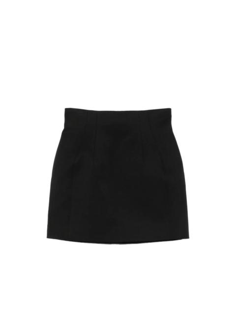 MUGLER SCULPTURED SKIRT