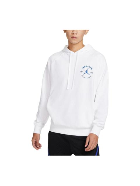 Jordan Air Jordan Drawstring Hoodie Men's White DV1291-100