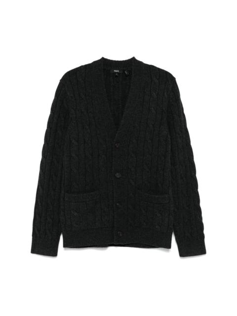 Theory cable-knit cardigan