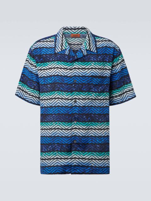 Missoni Zigzag bowling shirt