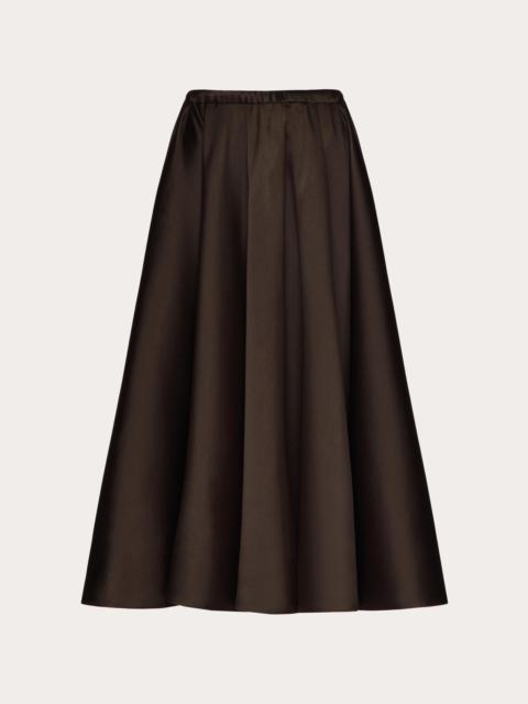 Valentino TECHNO DUCHESSE MIDI SKIRT