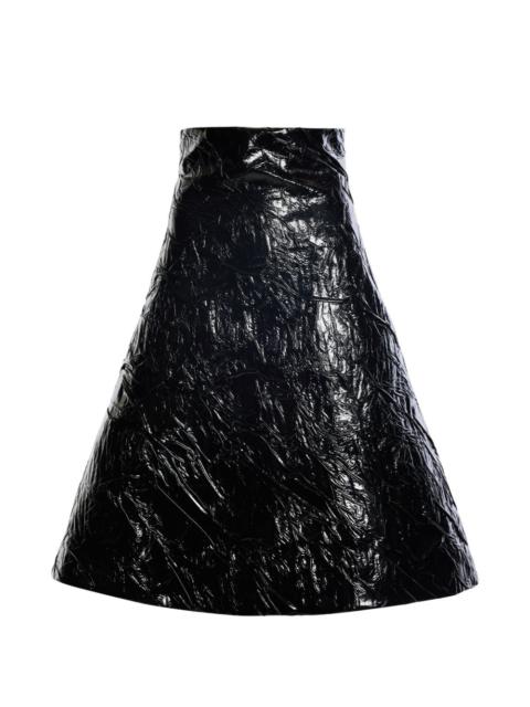 A.W.A.K.E. MODE A-line midi skirt