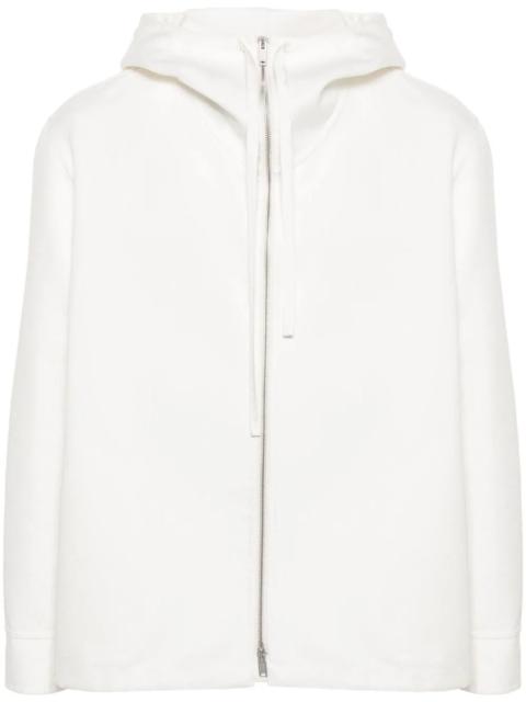 Jil Sander W 08 DB BOXY FIT BLOUSON WITH HOOD