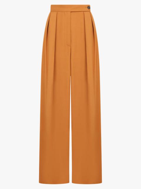 Dries Van Noten WIDE LEG TAILORED PANT | LIGHT RUST