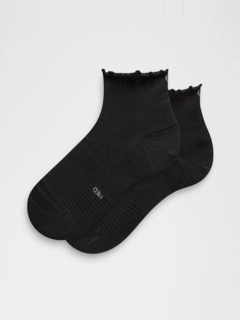 lululemon Unisex Power Stride Ankle Socks *Lettuce Edge