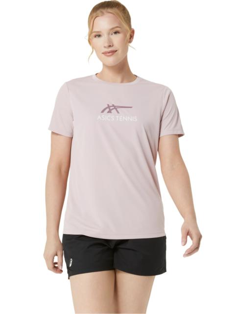 WOMEN'S COURT TENNIS GRAPHIC TEE