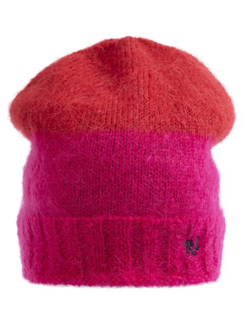 TWO-TONE RS KNIT BEANIE