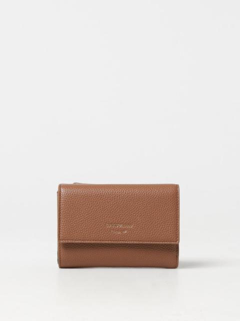 EMPORIO ARMANI Emporio Armani wallet in grained synthetic leather