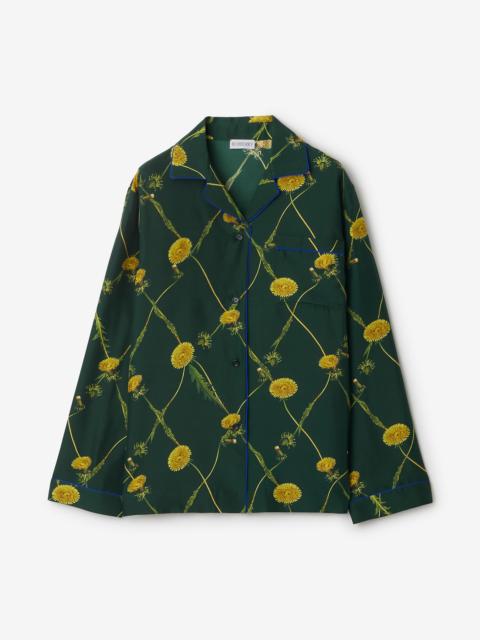 Dandelion Silk Pyjama Shirt