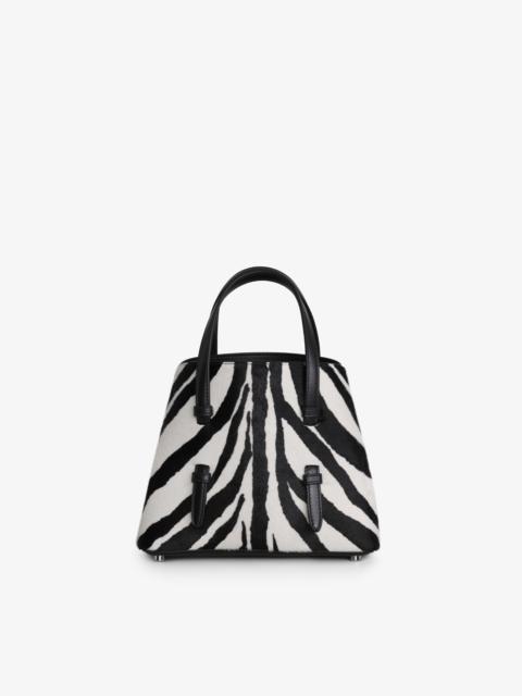 Alaïa MINA 20 IN ZEBRA PRINT ON HAIRY CALFSKIN